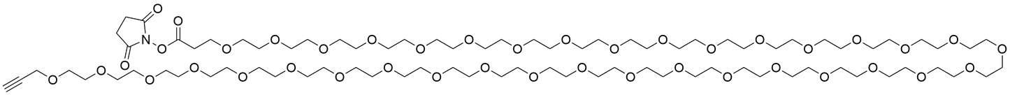 Propargyl-PEG37-NHS Ester