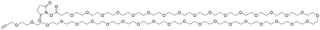 Propargyl-PEG37-NHS Ester