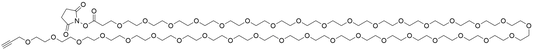 Propargyl-PEG37-NHS Ester