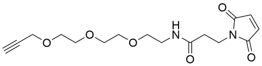 Propargyl-PEG4-Amido Mal