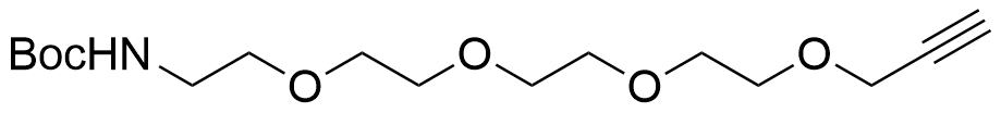 Propargyl-PEG4-Boc Amine