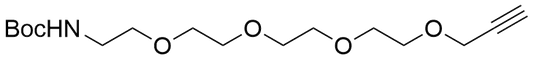 Propargyl-PEG4-Boc Amine