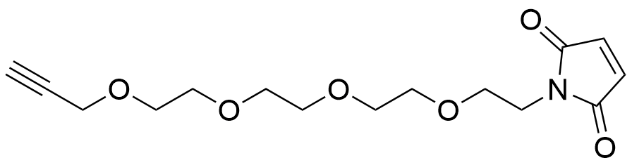 Propargyl-PEG4-Mal