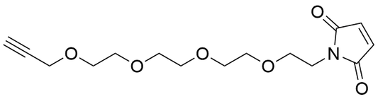 Propargyl-PEG4-Mal