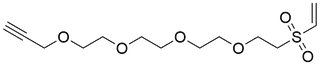 Propargyl-PEG4-Vinyl Sulfone