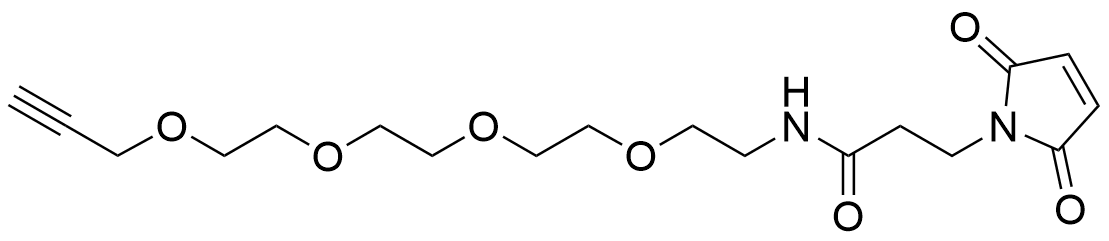 Propargyl-PEG5-Amido Mal