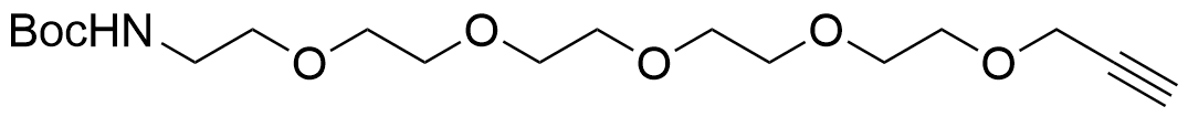 Propargyl-PEG5-Boc Amine