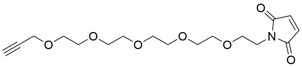 Propargyl-PEG5-Mal