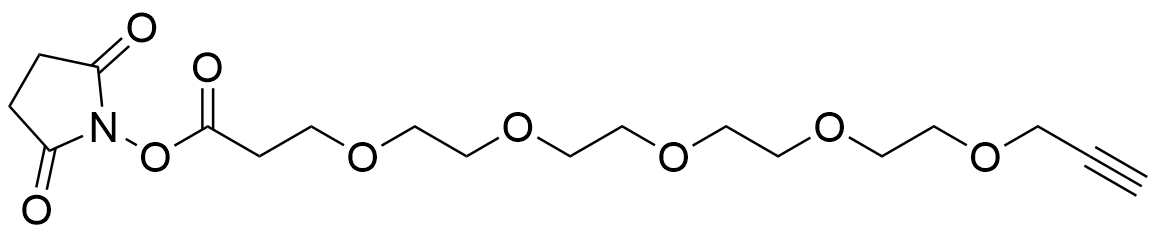 Propargyl-PEG5-NHS Ester