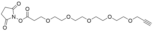 Propargyl-PEG5-NHS Ester