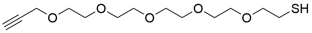 Propargyl-PEG5-Thiol