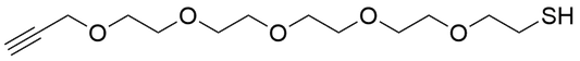 Propargyl-PEG5-Thiol