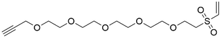 Propargyl-PEG5-Vinyl Sulfone