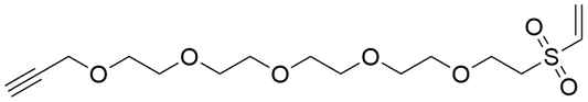 Propargyl-PEG5-Vinyl Sulfone