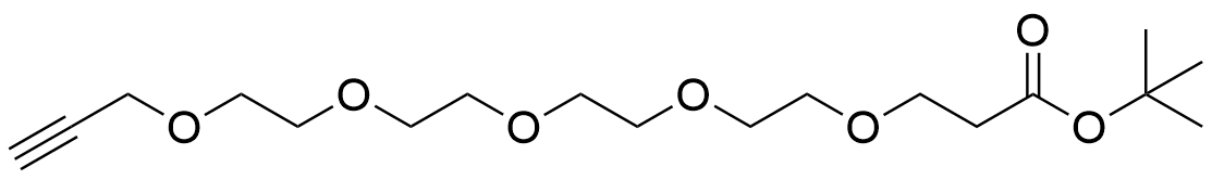 Propargyl-PEG5-t-Bu Ester