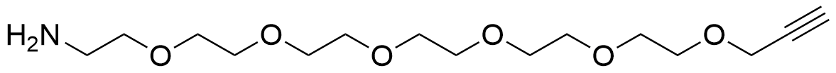 Propargyl-PEG6-Amine