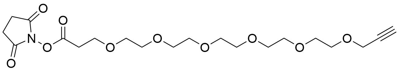 Propargyl-PEG6-NHS Ester