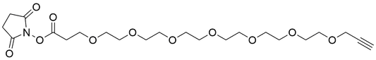 Propargyl-PEG7-NHS Ester