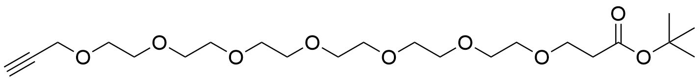 Propargyl-PEG7-t-Bu Ester