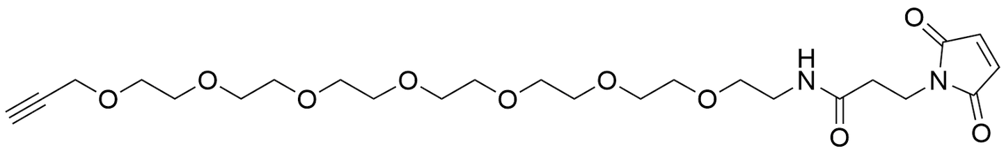 Propargyl-PEG8-Amido Mal