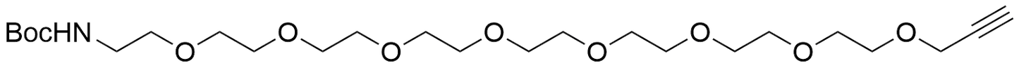 Propargyl-PEG8-Boc Amine
