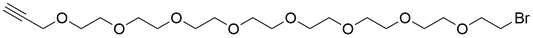 Propargyl-PEG8-Bromide