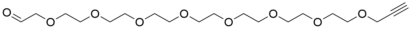 Propargyl-PEG8-CH2CHO