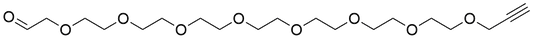 Propargyl-PEG8-CH2CHO
