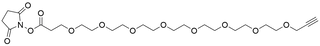 Propargyl-PEG8-NHS Ester