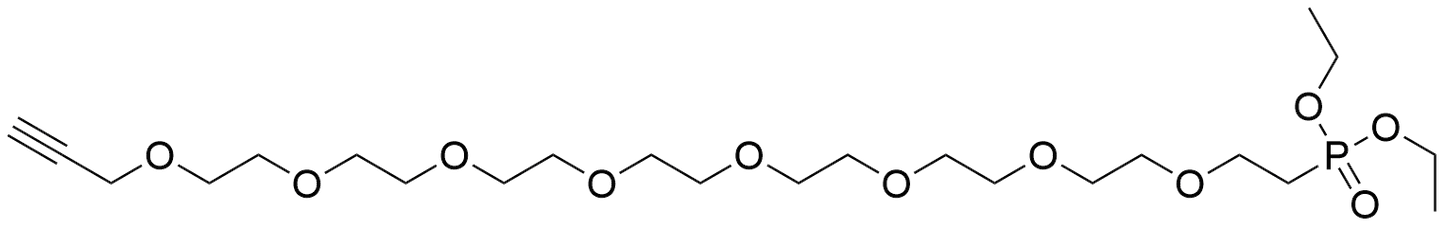 Propargyl-PEG8-Phosphonic Ester