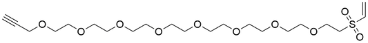 Propargyl-PEG8-Vinyl Sulfone