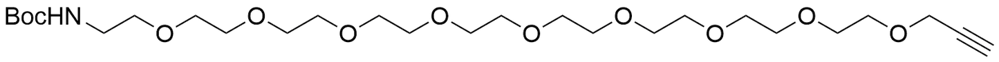 Propargyl-PEG9-Boc Amine