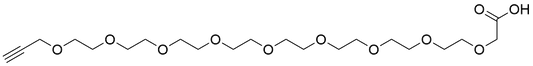 Propargyl-PEG9-CH2COOH