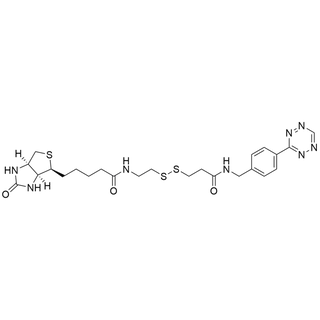 Tetrazine-SS-Biotin 