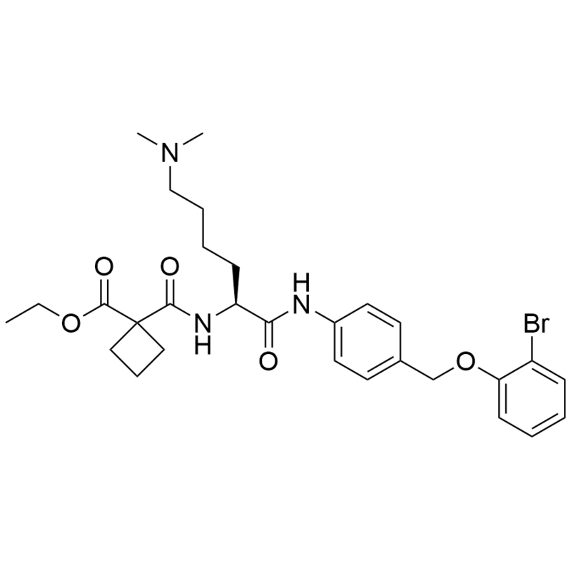 Ethyl-cBut-Lys(dimethyl)-PAB-o-Bromophenyl ether