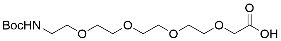 t-Boc-N-Amido-PEG4-CH2COOH