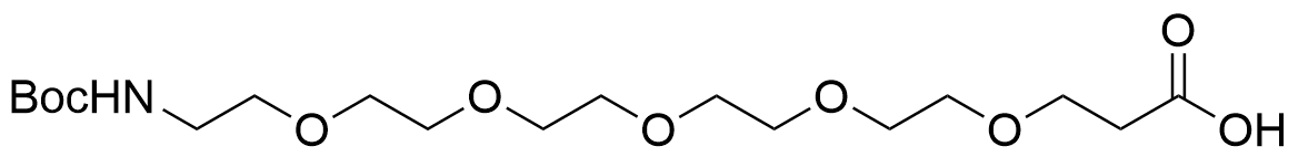 t-Boc-N-Amido-PEG5-Acid