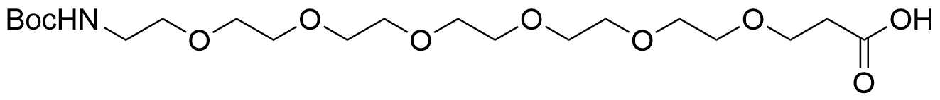 t-Boc-N-Amido-PEG6-Acid